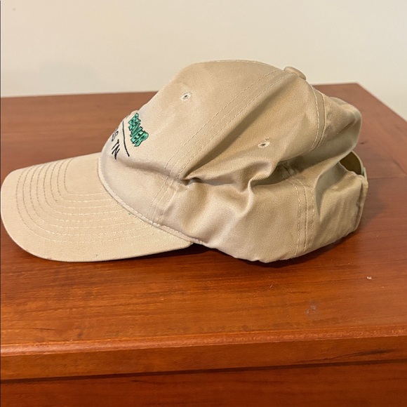 Barky Beaver Moss TN Beige Dad Hat Snapback One Size NWOT - Picture 6 of 7